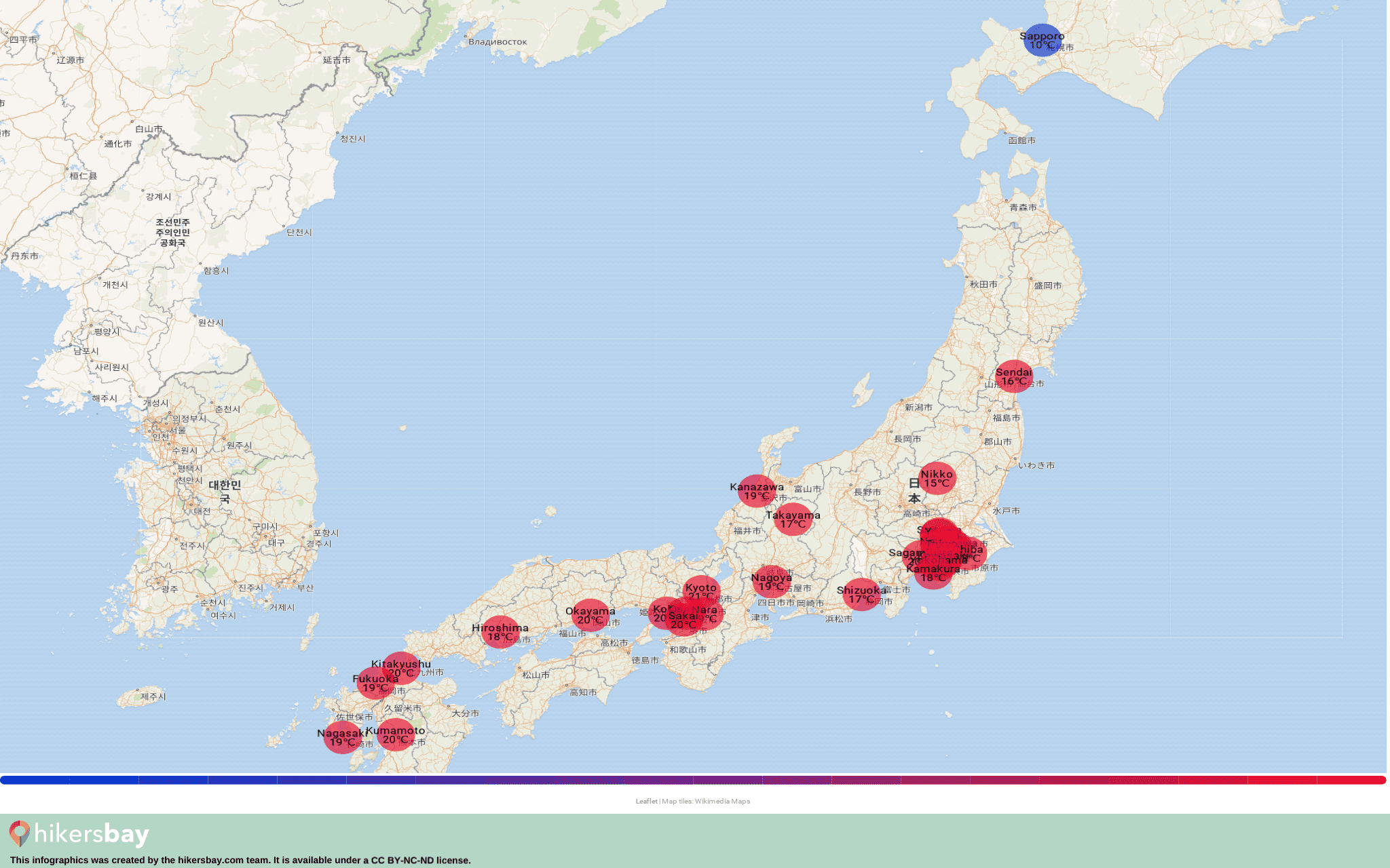 Карта Японии 2022